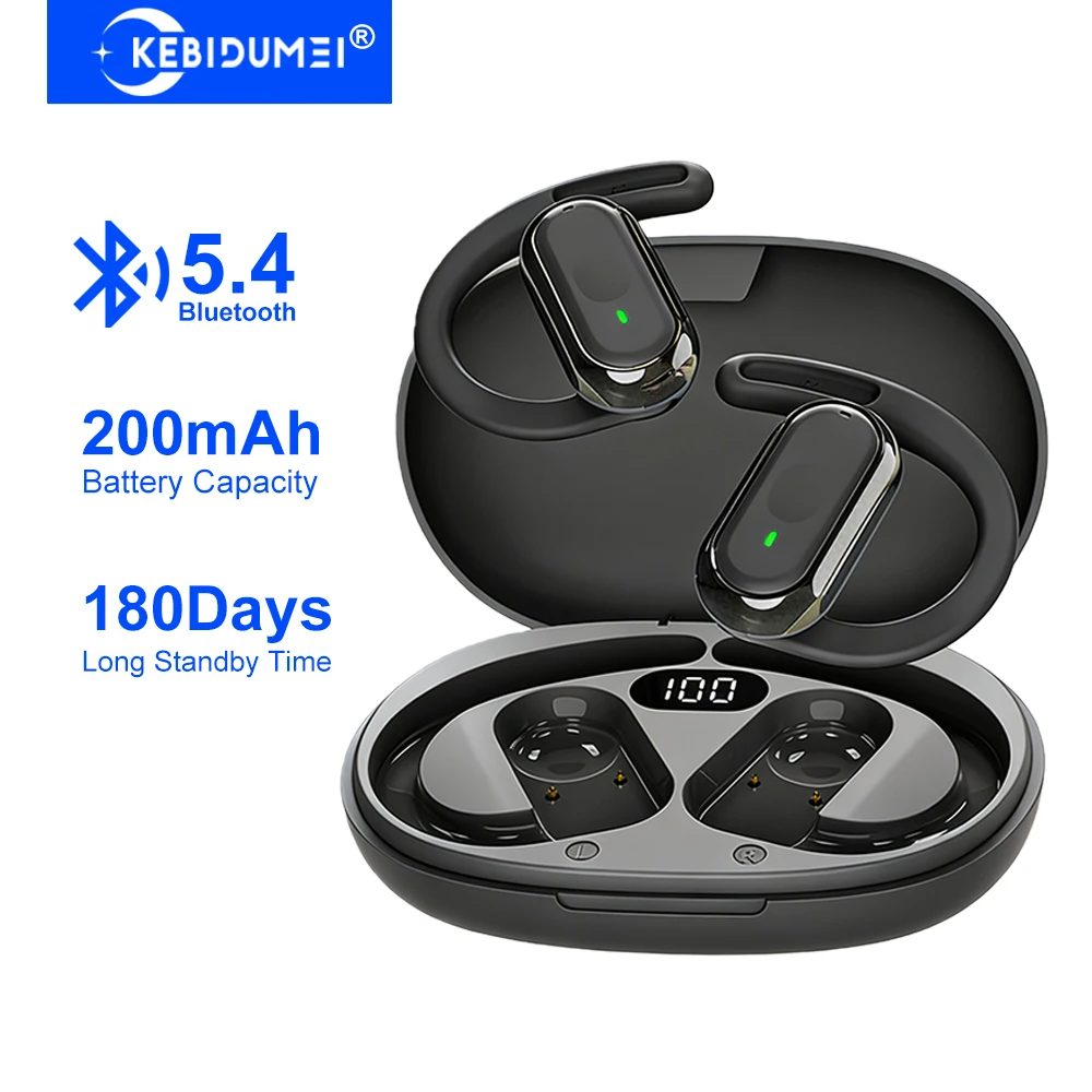 Beats Headphone Solo 4 - Earphone Bluetooth 5.4 KEBIDUMEI Open-Ear dengan