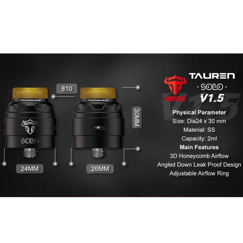 ThunderHead Creations Tauren S - Vape Coil Replacement ulasan dan harga