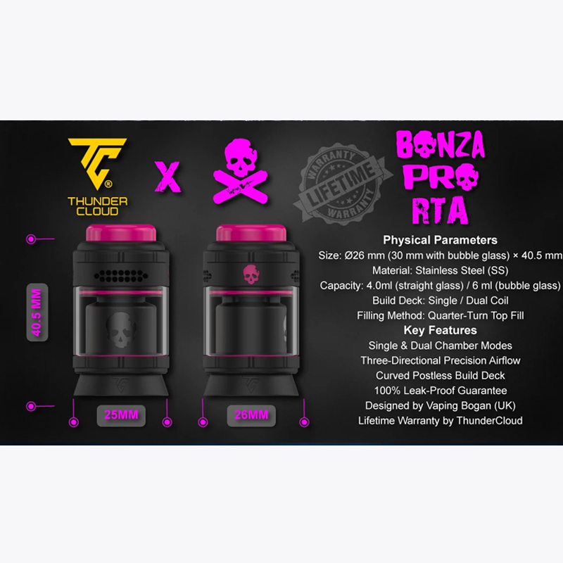 ThunderCloud X Vaping Bogan Bo - Vape Coil Replacement ulasan dan harga