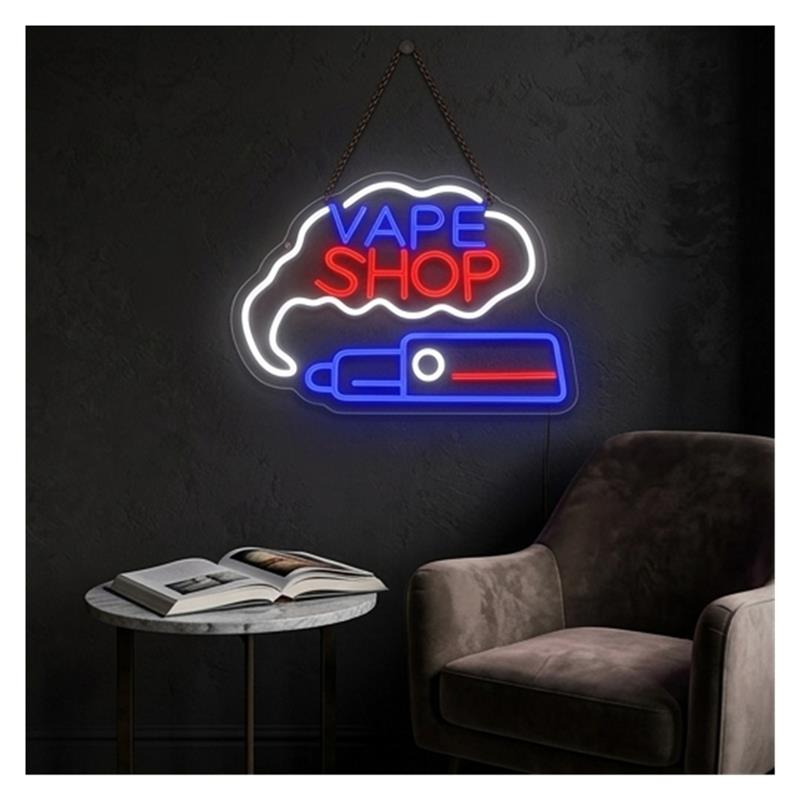 Tanda Neon Bisnis Toko Vape La - Vaping Shop ulasan dan harga