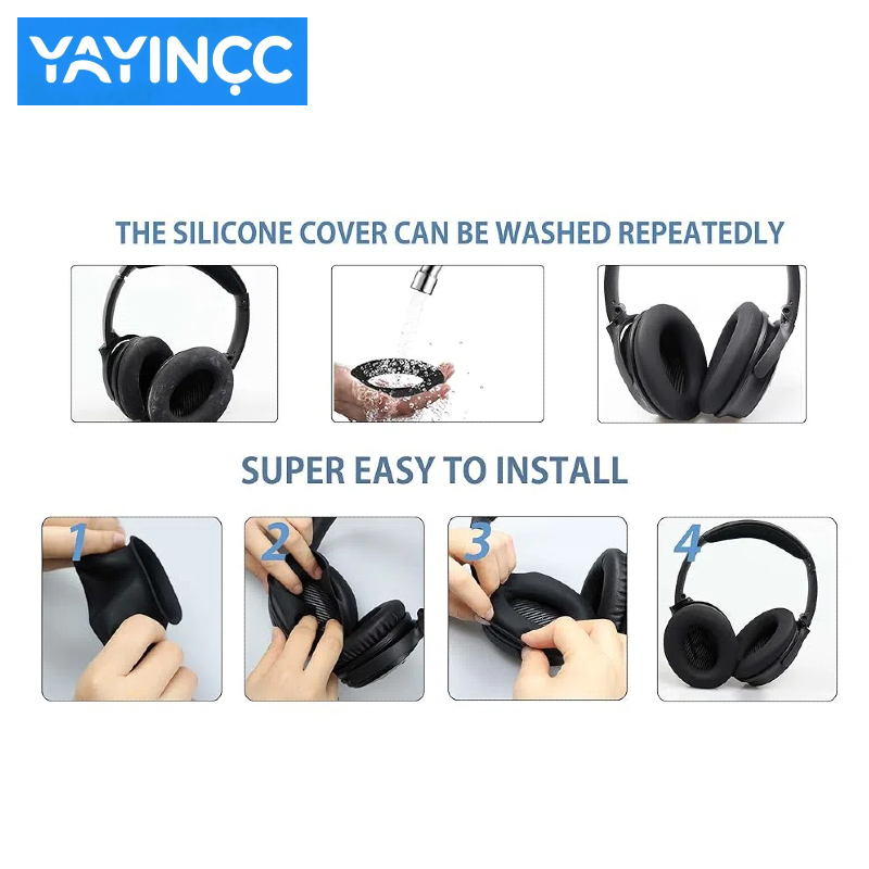 YAYINCC untuk Bose QC15 QC25 Q - Bose Headphone Qc45 ulasan dan harga