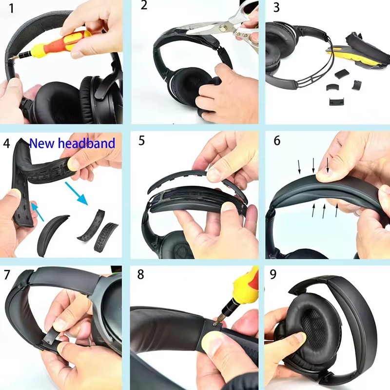 Headband yang Dapat Dilepas un - Bose Headphone Qc45 ulasan dan harga