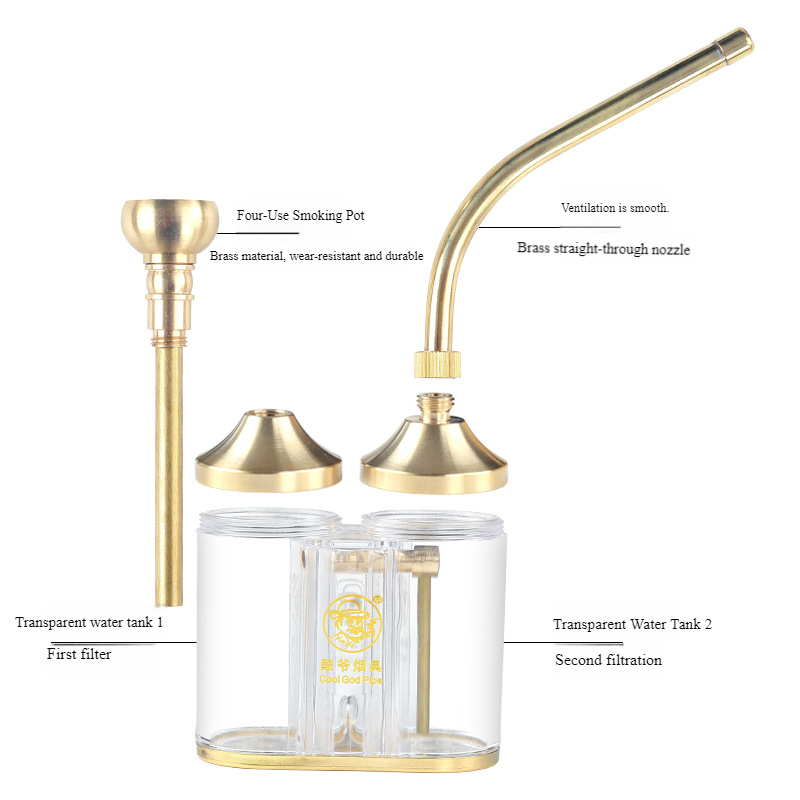 Filter Pipa Air Portabel 4-In- - Vaping Area ulasan dan harga